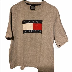 Grey Tommy Hilfiger Tee Shirt